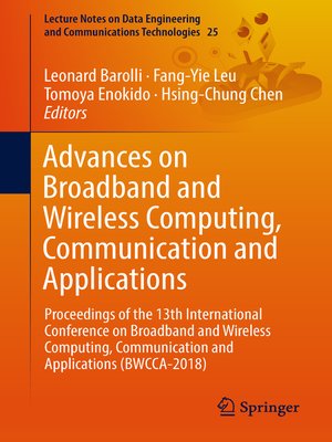 cover image of Advances on Broadband and Wireless Computing, Communication and Applications
